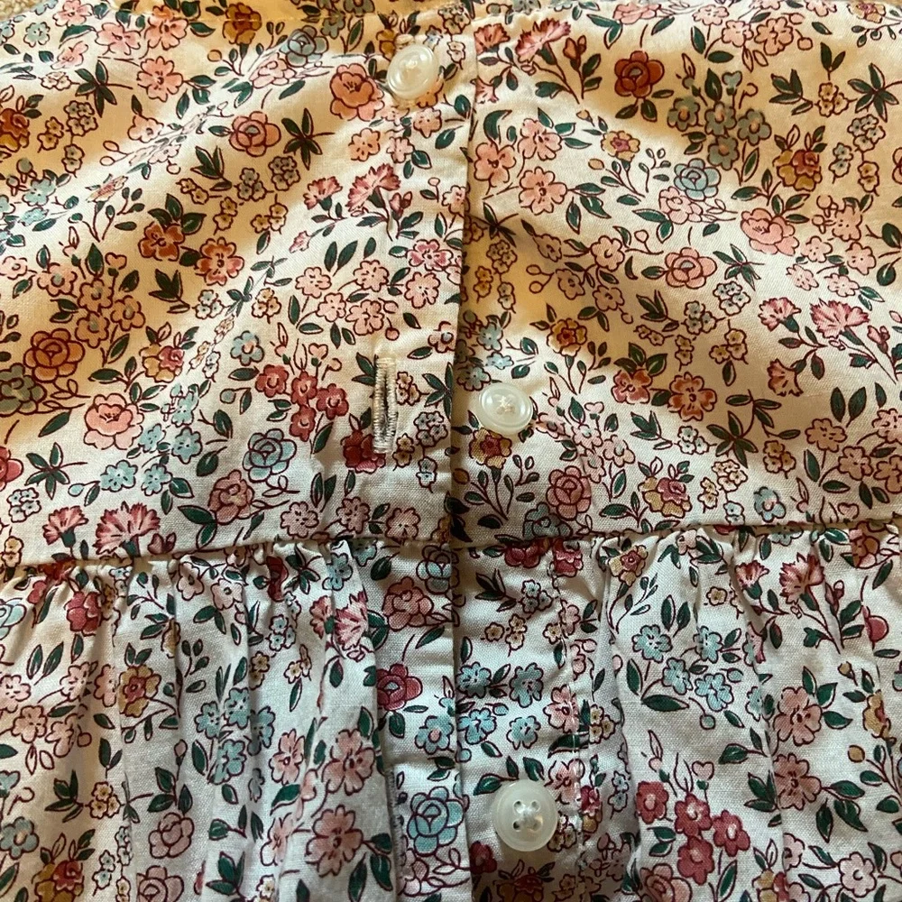 Janie and Jack Floral Print Dress - Picture 5 of 7